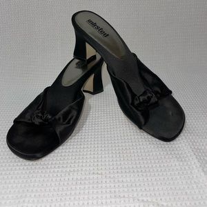 Unliste A Kenneth Cole Production Black Block Heel Size 9